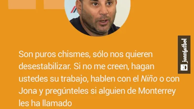 Antonio Mohamed aclaró que nadie de Monterrey habló con Torres o Dos Santos. 