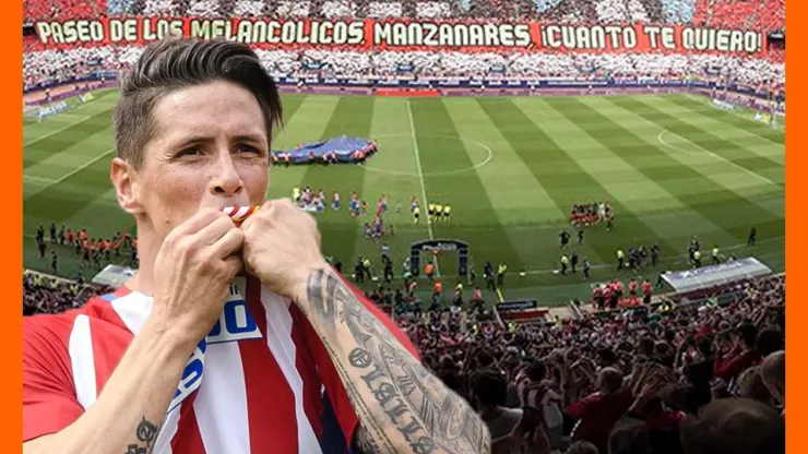 Torres metió doblete en el último partido en el Vicente Calderón