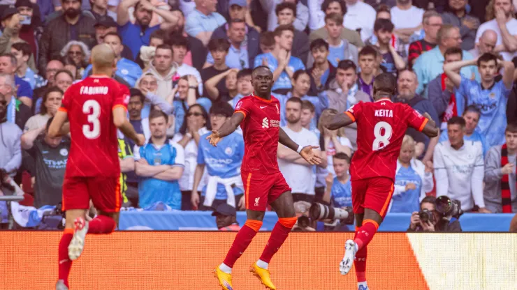 Mané marcó un gol poco habitual en la FA Cup