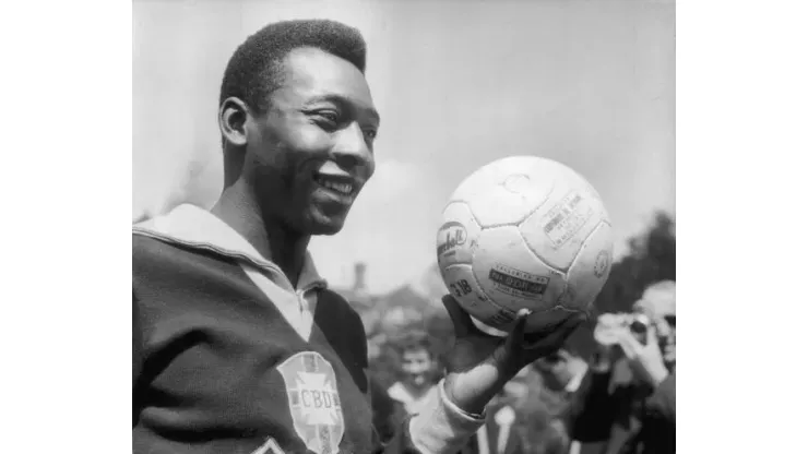 Pelé anotó su primer gol en un Mundial en el Día del Padre