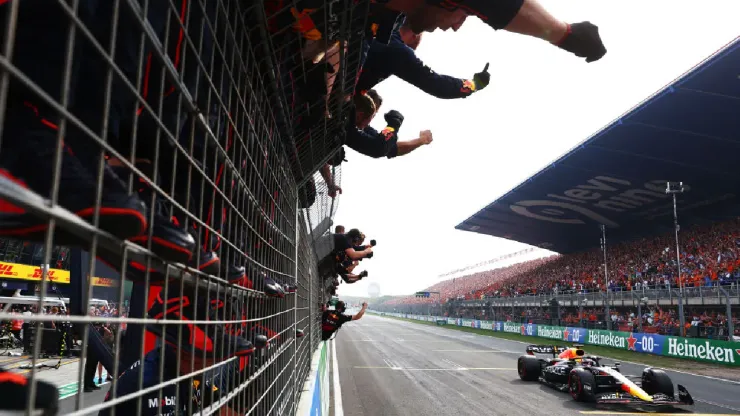 Verstappen conquistó el GP de Países Bajos. Fuente: Getty

