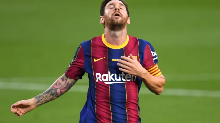 Messi tuvo sus complicación con su extécnico. Fuente: Getty
