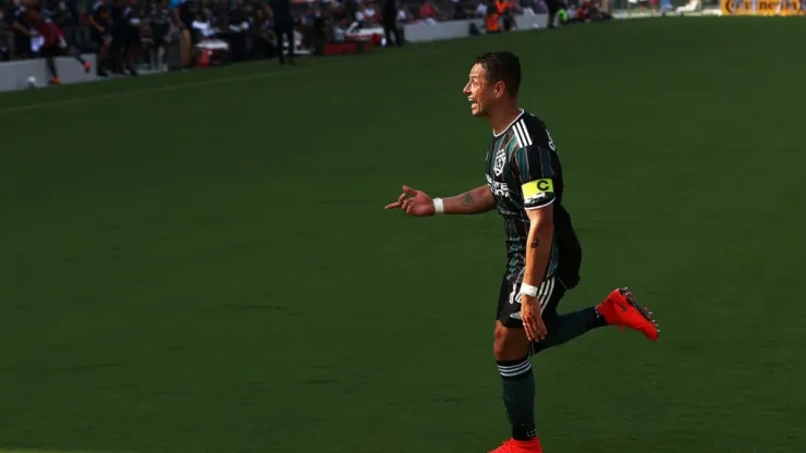 Chicharito metiendo goles en la MLS – Fuente: Getty
