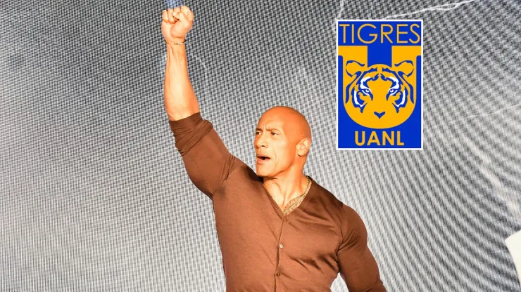 Dwayne Johnson “La Roca” se convierte en fan de Tigres | Getty Images.
