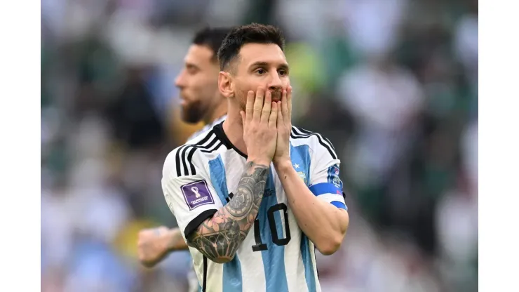 Argentina sufrió a manos de Arabia Saudita – Getty Images.
