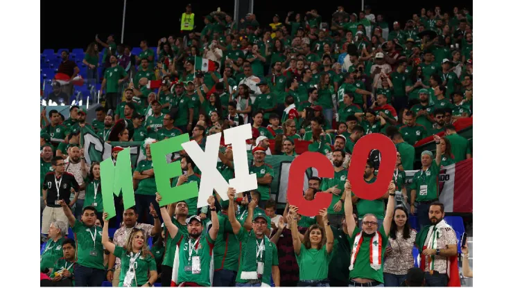 Aficionados mexicanos en Qatar 2022 | Getty Images

