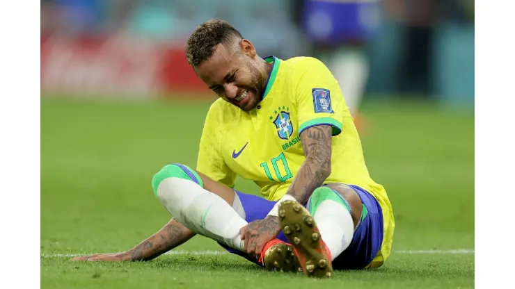Neymar es baja de Brasil – Getty Images.
