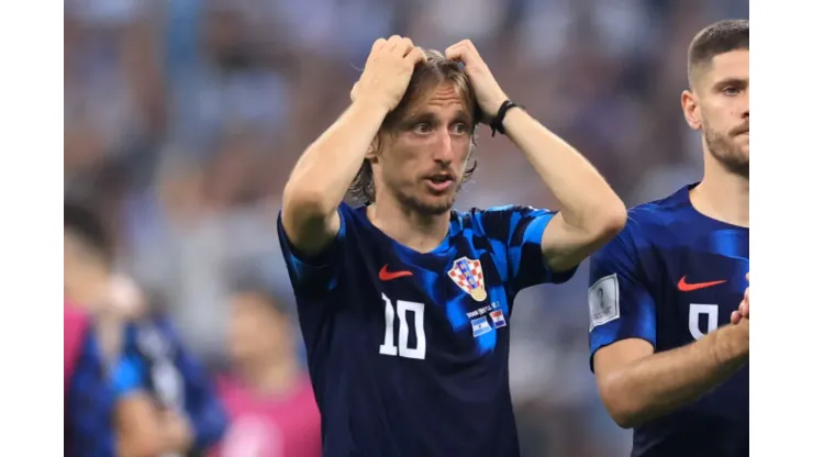Luka Modric estalla en Qatar 2022 – Getty Images. 
