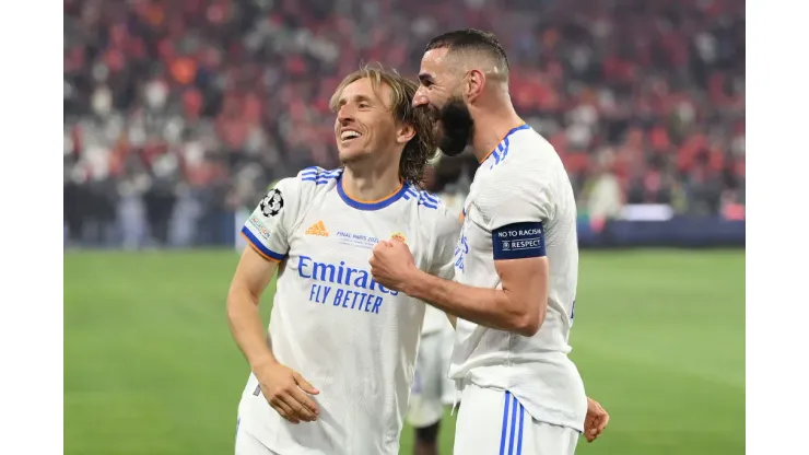 Benzema y Modric Real Madrid / Fuente: Getty Images
