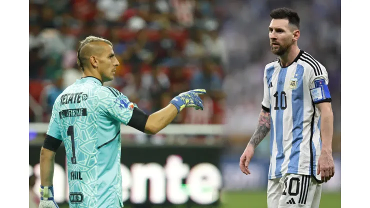 Nahuel Guzmán y Lionel Messi | Getty Images
