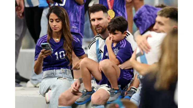 Antonela Roccuzzo y Messi – Getty Images
