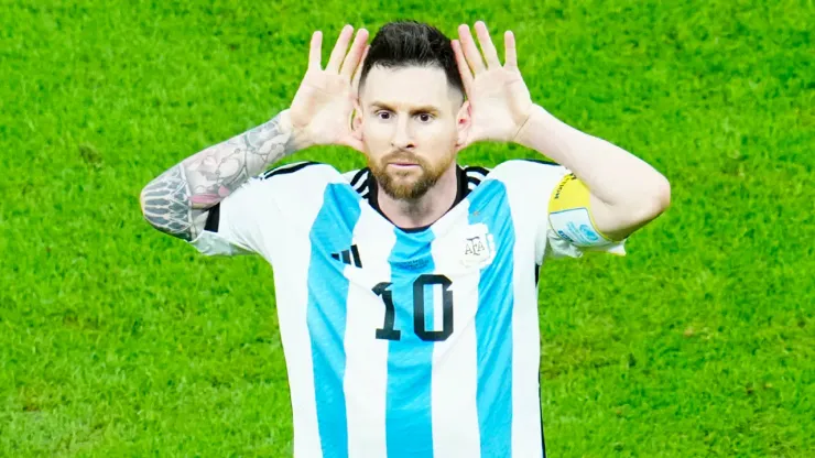Messi enloqueció – Getty Images.
