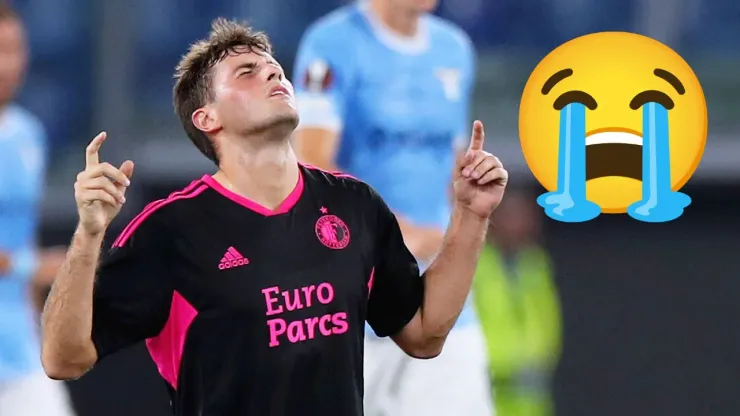 Santi Giménez llora por culpa del Feyenoord – Getty Images
