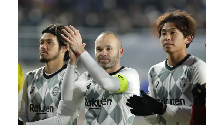Iniesta se despidió del futbol japonés – Getty Images
